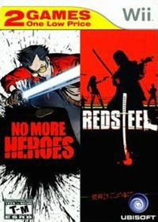 No More Heroes Red Steel box art for Wii